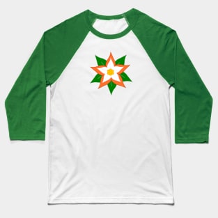 Poinsettia Baseball T-Shirt